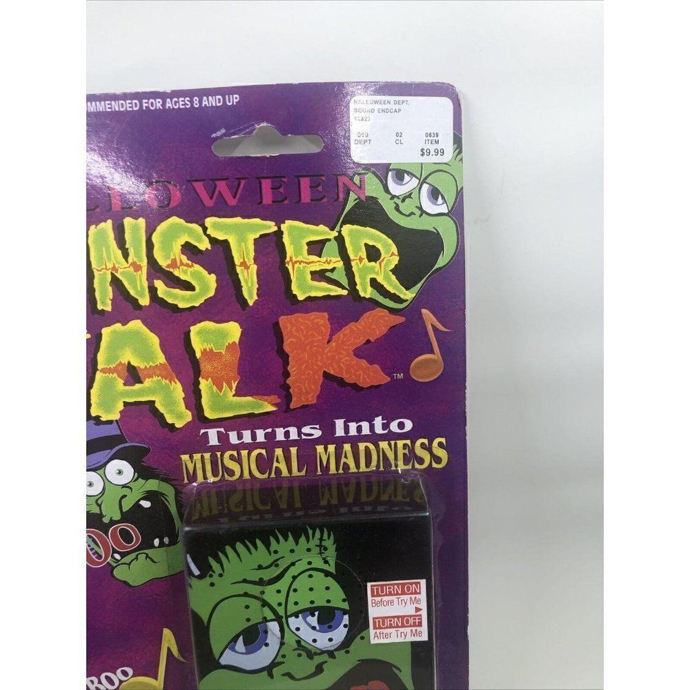 Vintage-Halloween Monster Talk 2000 interactive - Picture 6 of 10